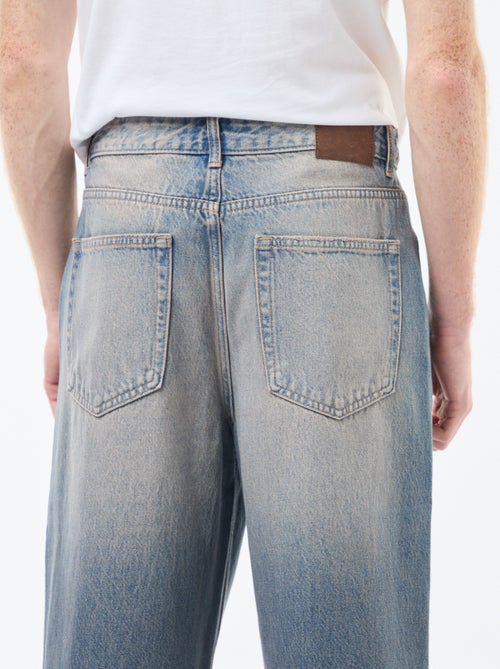Jeans larghi modello baggy 5 tasche - Kiabi