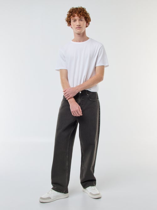 Jeans larghi modello baggy 5 tasche - Kiabi