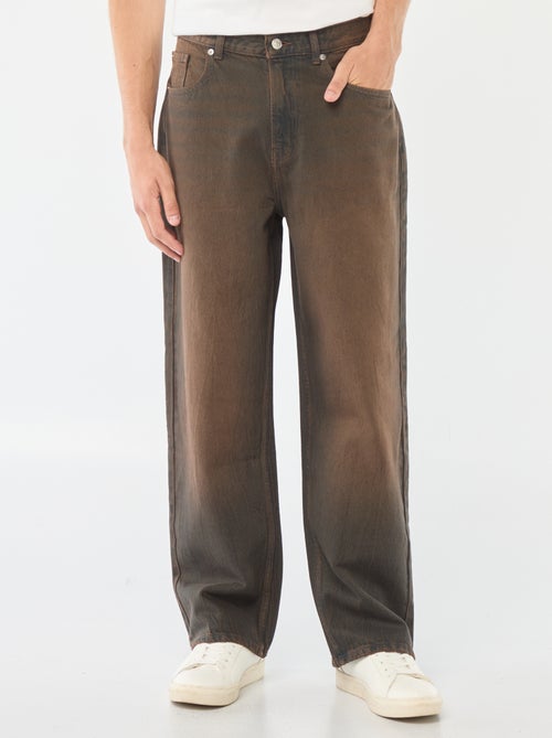 Jeans larghi modello baggy 5 tasche - Kiabi