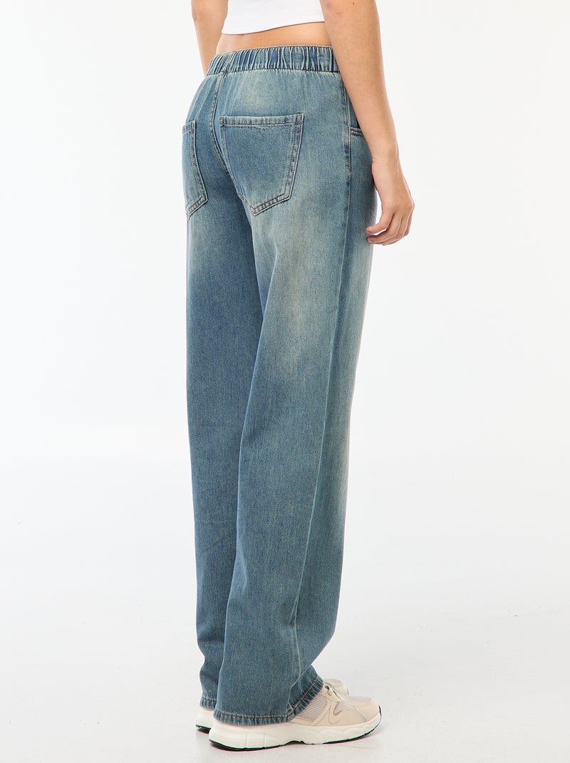 Jeans larghi modello baggy Blu - Kiabi