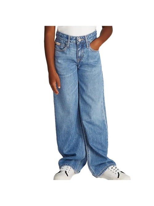 Jeans Larghi per Ragazza Calvin Klein Jeans - Kiabi