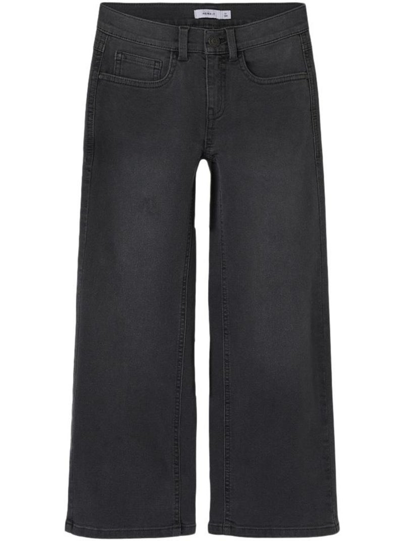 Jeans Larghi per Ragazza Name It Grigio argentato - Kiabi