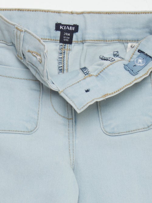 Jeans larghi regolabili in vita - Kiabi