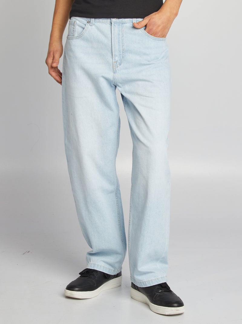 Jeans larghi stile baggy BLU - Kiabi