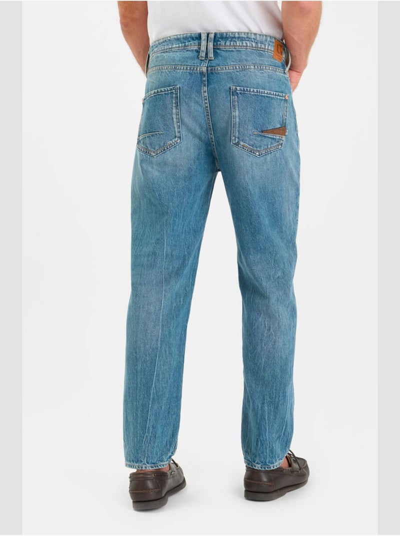 Jeans loose, taglio largo 1999, lunghezza 34 Blu - Kiabi