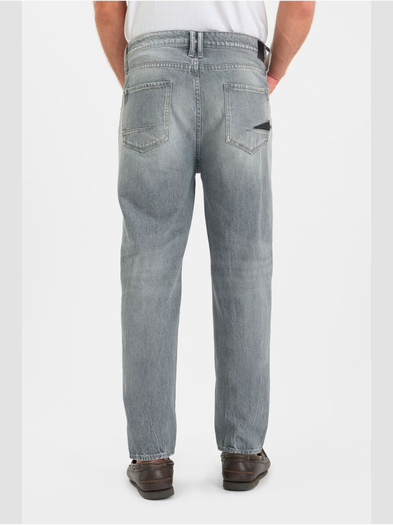 Jeans loose, taglio largo 1999, lunghezza 34 Grigio - Kiabi