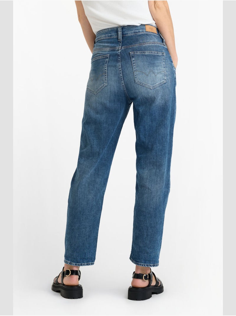 Jeans loose, taglio largo , 7/8 Blu - Kiabi