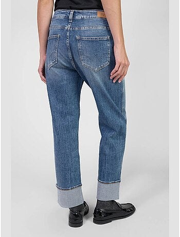 Jeans loose, taglio largo , 7/8