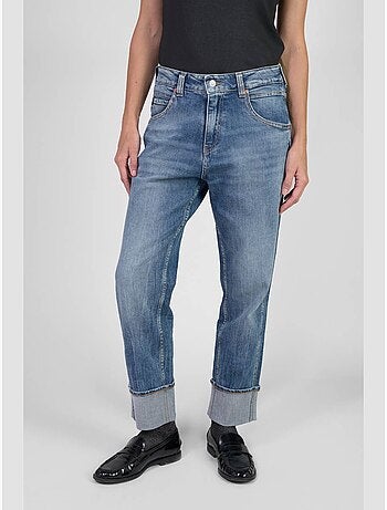 Jeans loose, taglio largo , 7/8