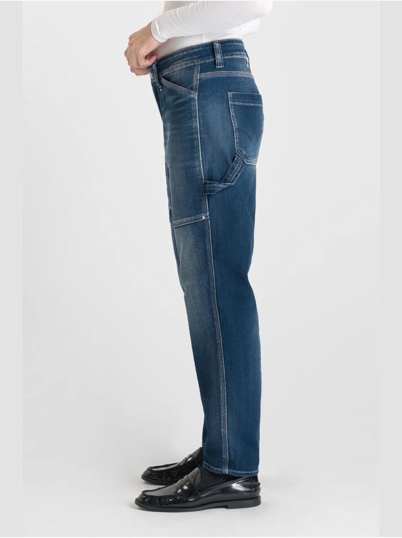 Jeans loose, taglio largo , 7/8 Blu - Kiabi