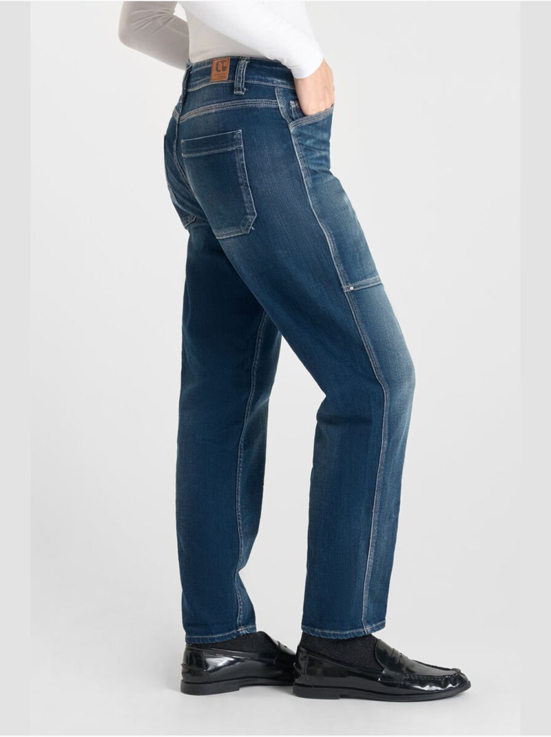 Jeans loose, taglio largo , 7/8 Blu - Kiabi