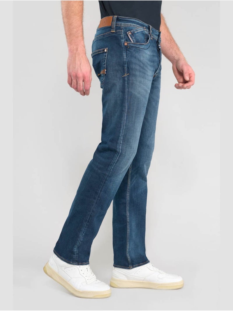 Jeans loose, taglio largo 800/60, lunghezza 34 Blu - Kiabi