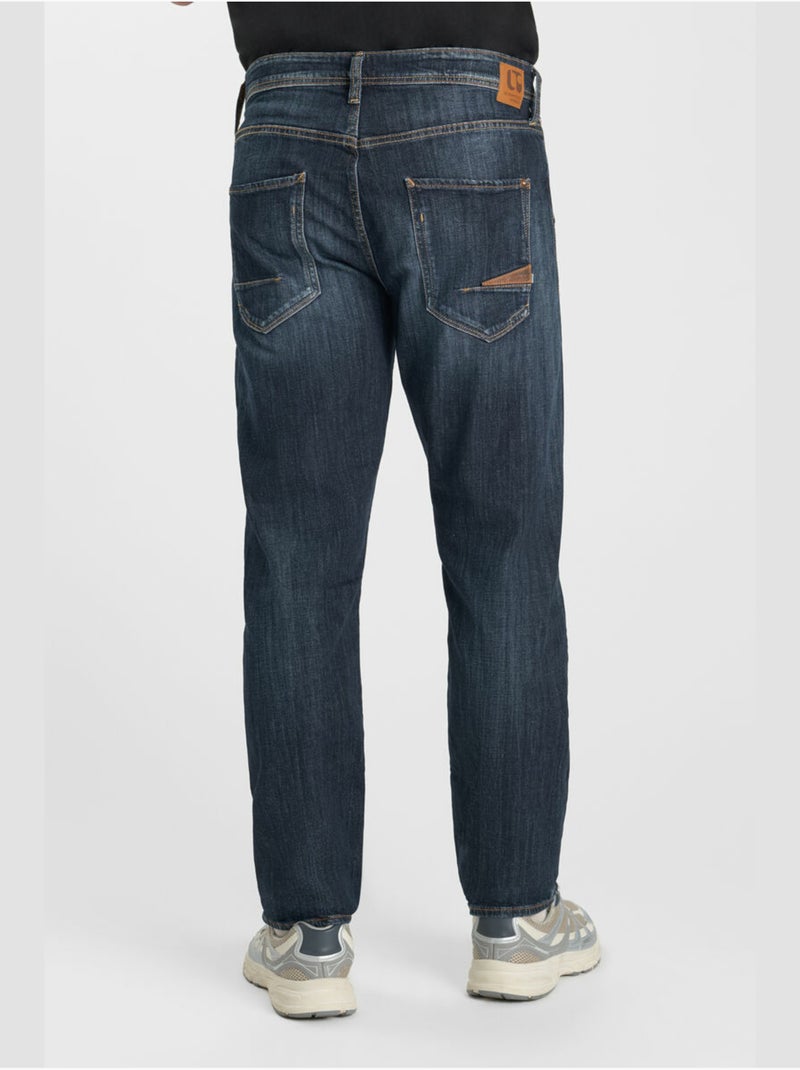 Jeans loose, taglio largo 900/19, lunghezza 34 Blu - Kiabi