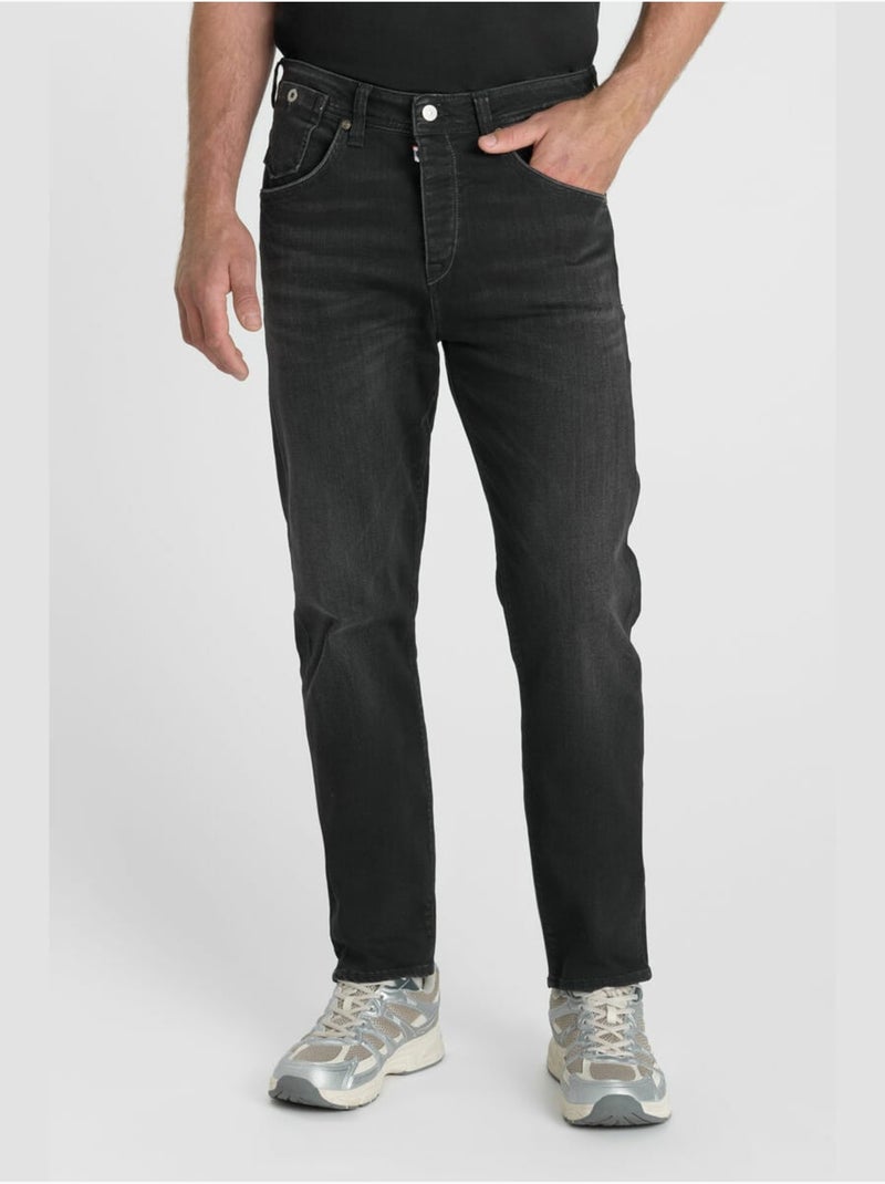 Jeans loose, taglio largo 900/19, lunghezza 34 Nero - Kiabi