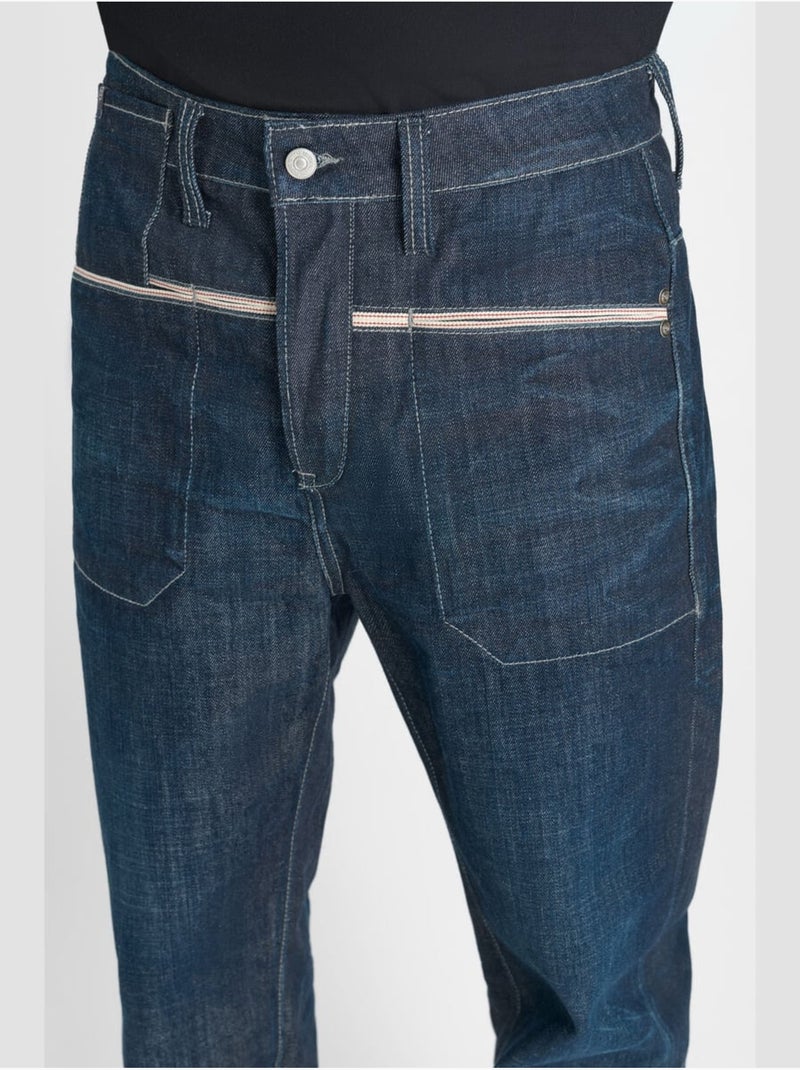 Jeans loose, taglio largo hobo, lunghezza 34 Blu - Kiabi