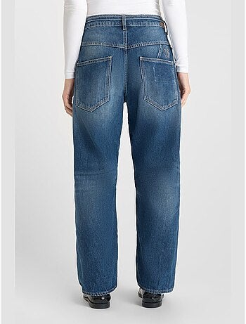Jeans loose, taglio largo , lunghezza 34
