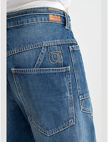 Jeans loose, taglio largo , lunghezza 34