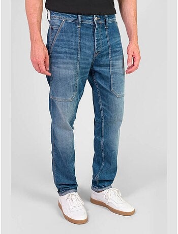 Jeans loose, taglio largo , lunghezza 34