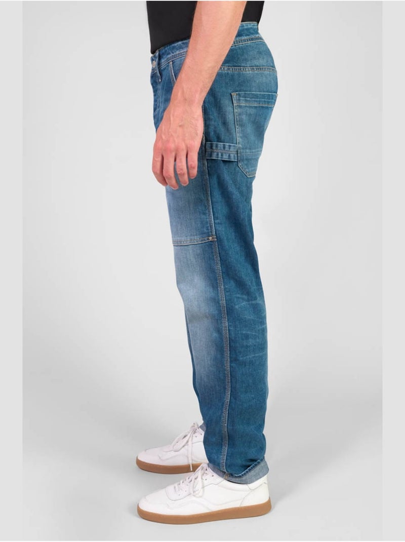 Jeans loose, taglio largo , lunghezza 34 Blu - Kiabi