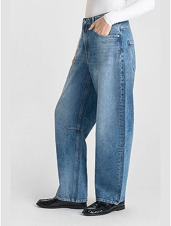 Jeans loose, taglio largo , lunghezza 34