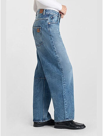 Jeans loose, taglio largo , lunghezza 34