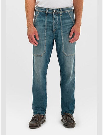 Jeans loose, taglio largo , lunghezza 34