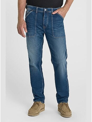 Jeans loose, taglio largo , lunghezza 34