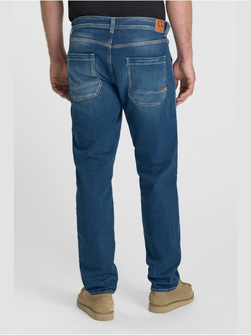 Jeans loose, taglio largo , lunghezza 34 Blu - Kiabi