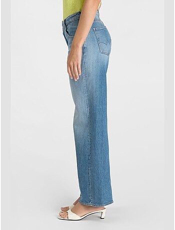 Jeans loose, taglio largo , lunghezza 34