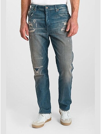 Jeans loose, taglio largo , lunghezza 34