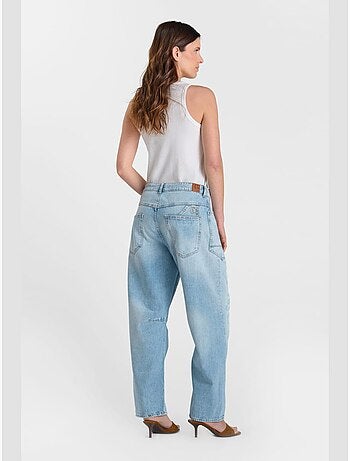 Jeans loose, taglio largo , lunghezza 34