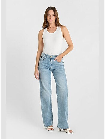 Jeans loose, taglio largo , lunghezza 34