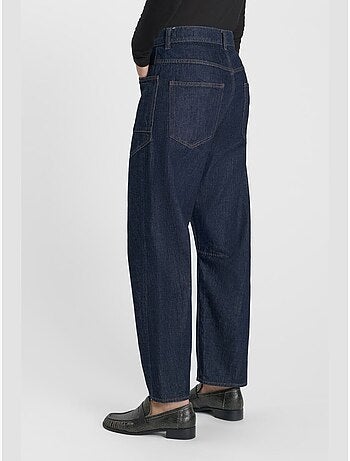 Jeans loose, taglio largo , lunghezza 34