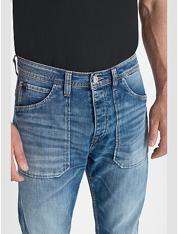 Jeans loose, taglio largo , lunghezza 34