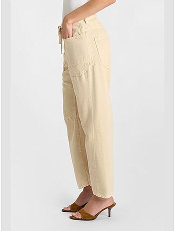 Jeans loose, taglio largo , lunghezza 34