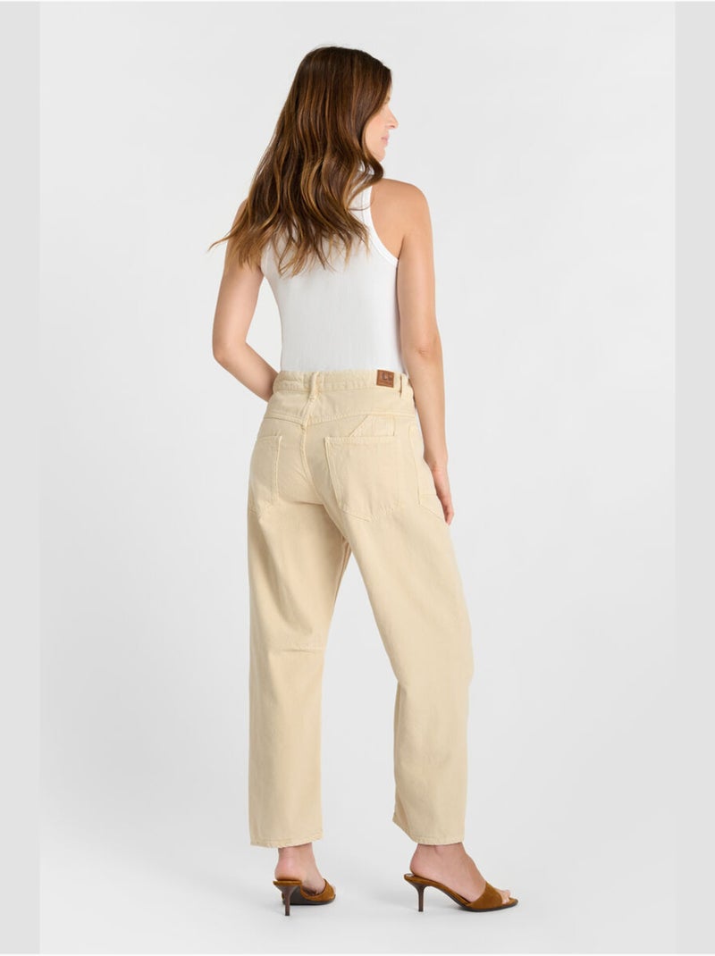 Jeans loose, taglio largo , lunghezza 34 Giallo - Kiabi