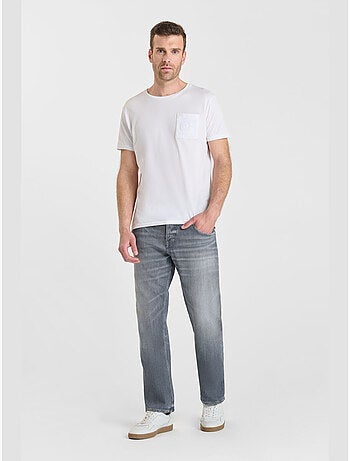 Jeans loose, taglio largo , lunghezza 34