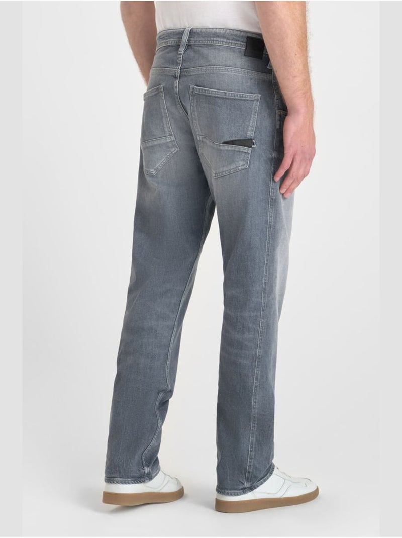 Jeans loose, taglio largo , lunghezza 34 Grigio - Kiabi