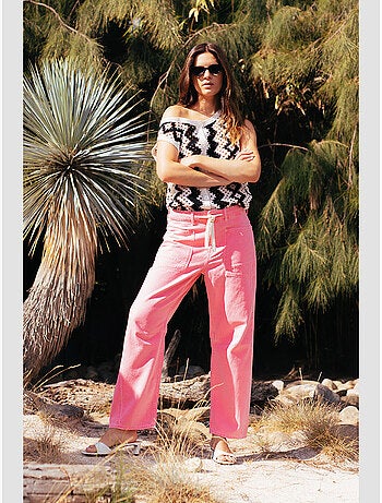Jeans loose, taglio largo , lunghezza 34