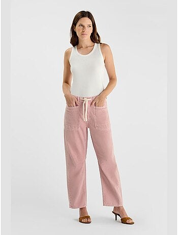 Jeans loose, taglio largo , lunghezza 34