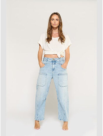 Jeans loose, taglio largo MADIENEO, lunghezza 34