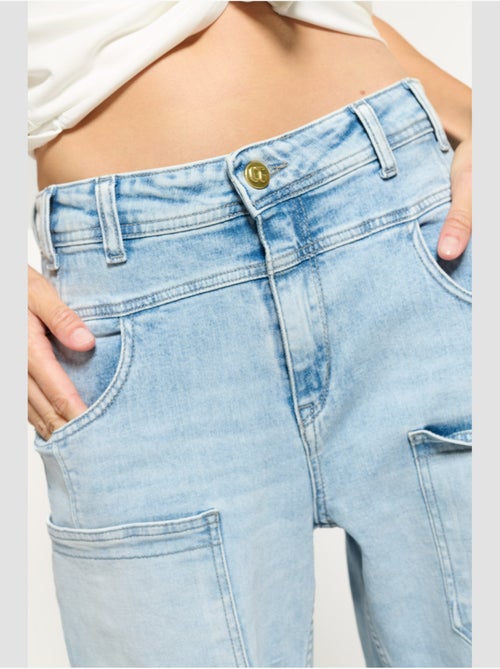 Jeans loose, taglio largo MADIENEO, lunghezza 34 - Kiabi