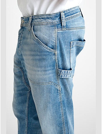 Jeans loose, taglio largo mecaniko, lunghezza 34