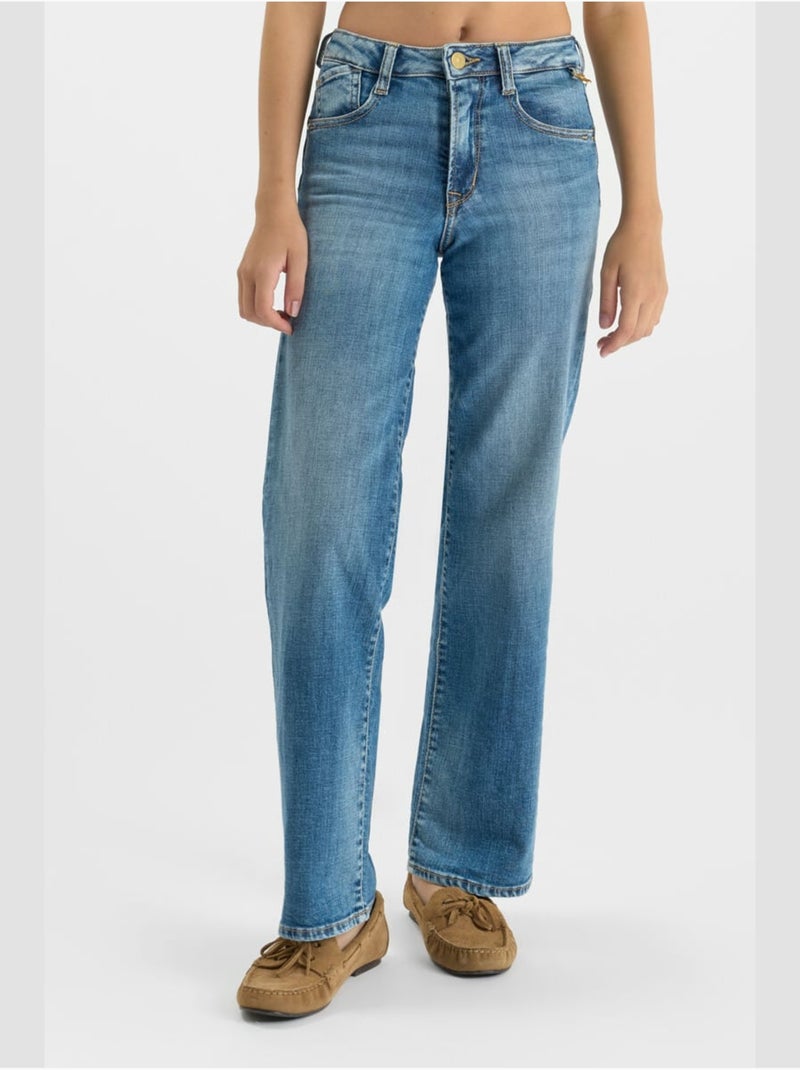 Jeans loose, taglio largo PULPH 22, lunghezza 34 Blu - Kiabi