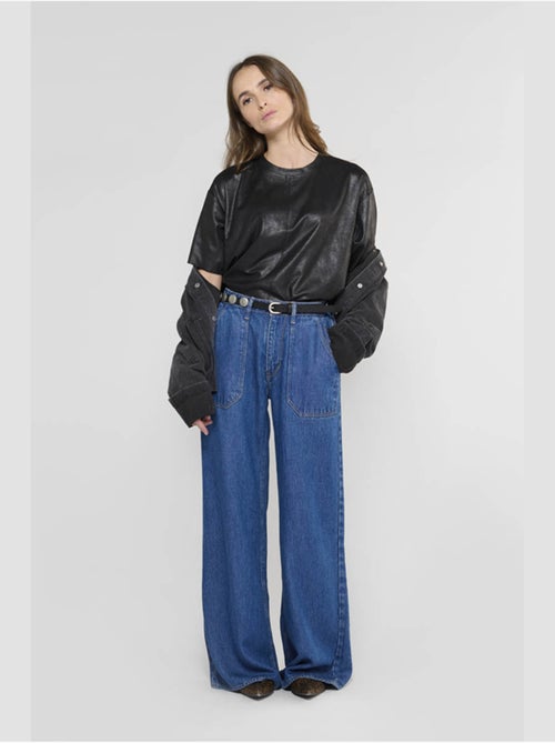 Jeans loose, taglio largo VICTORIA, lunghezza 34 - Kiabi