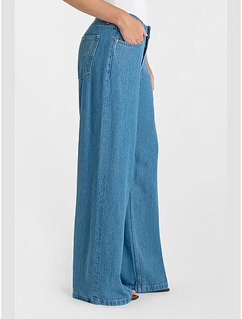 Jeans loose, taglio largo ZAZOU, lunghezza 34