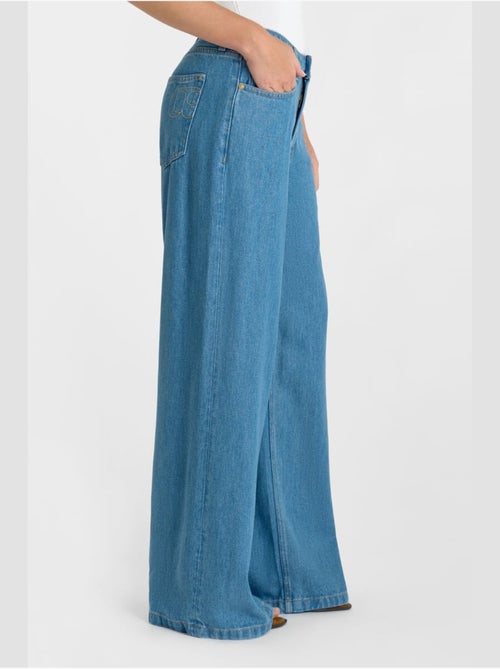 Jeans loose, taglio largo ZAZOU, lunghezza 34 - Kiabi