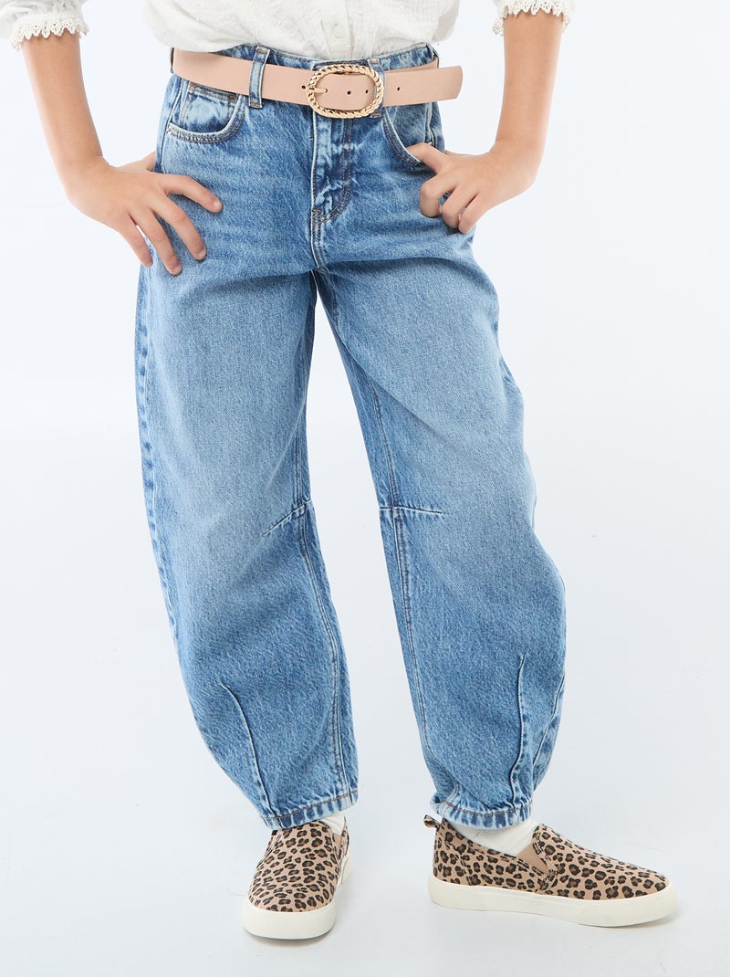 Jeans modello balloon Blu - Kiabi