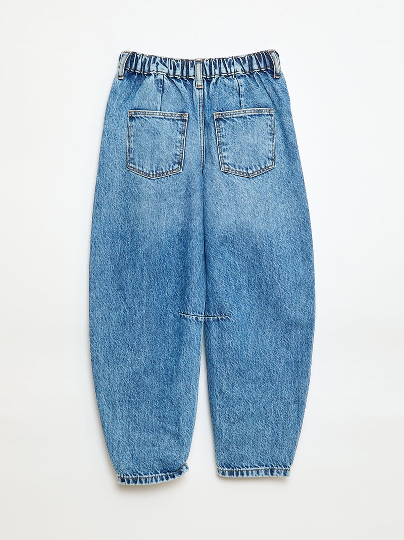 Jeans modello balloon Blu - Kiabi