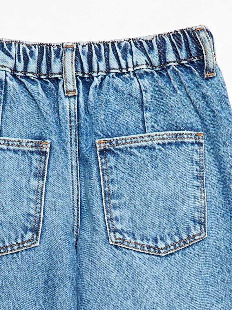 Jeans modello balloon Blu - Kiabi